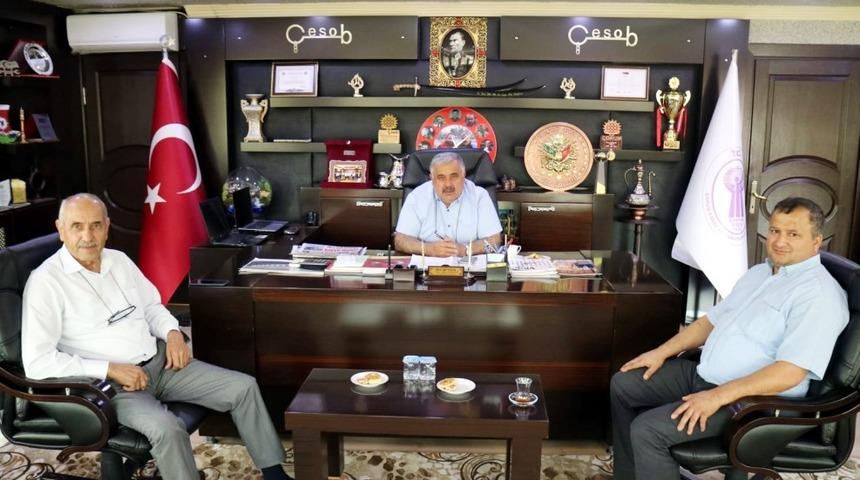 ÇESOB Başkanı Gür ve Uzun’a Konya daveti