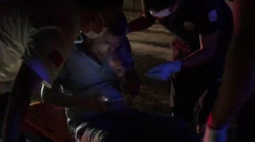 Canını hi&ccedil;e saydı! Aydın'da trafik kazasında yaralanan şahsın tavrı pes dedirtti