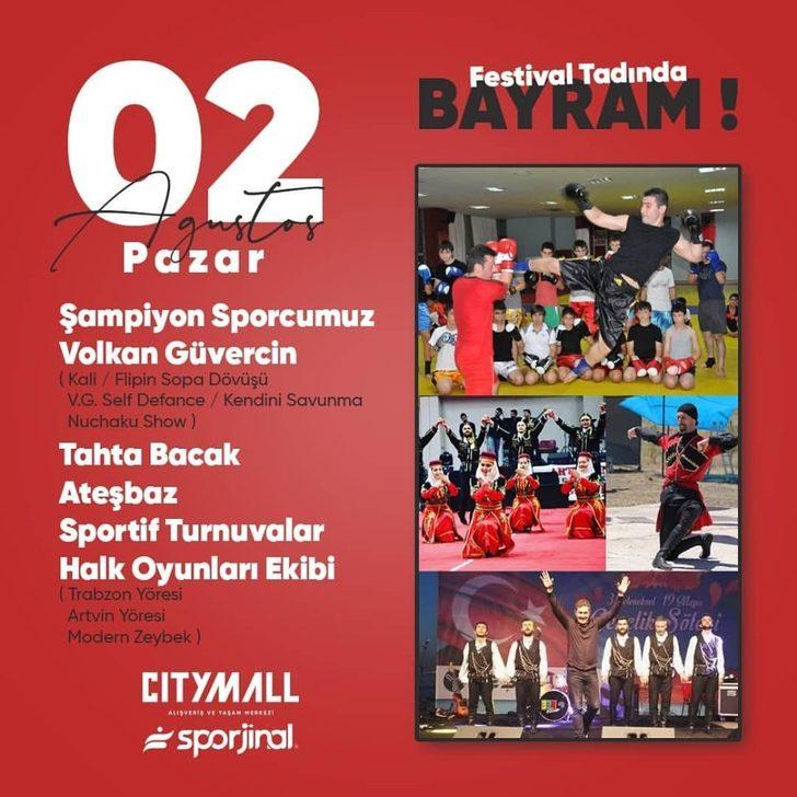 Samsun’da festival tadında bayram etkinlikleri G5