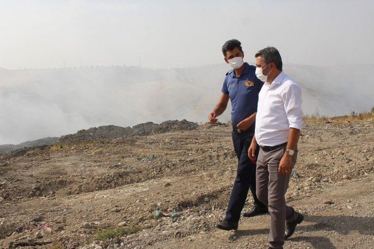 Çöp yangını için bölgeden yardım talebi G2