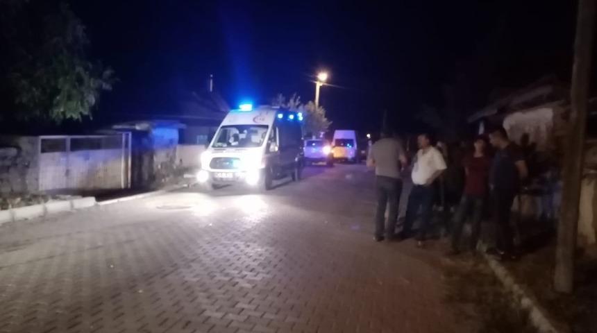 Akpınar ilçesinde elektrik kontağından çıkan yangın korkuttu