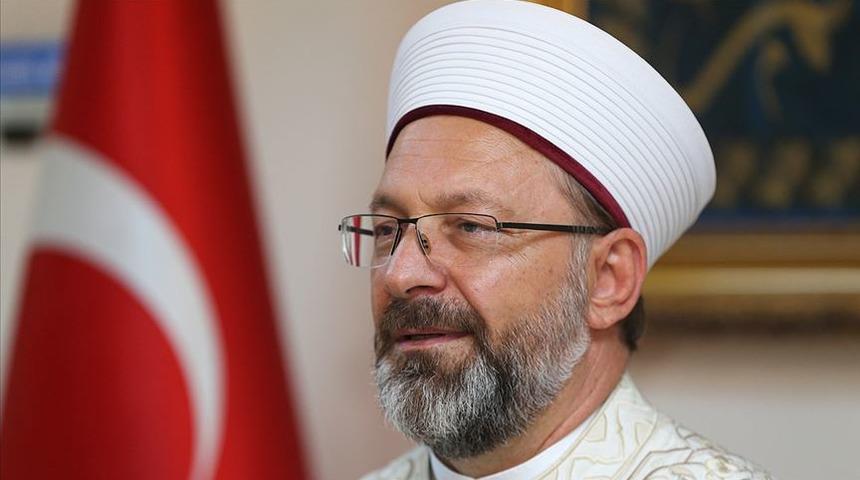 Diyanet İşleri Başkanı Erbaş'tan M&uuml;sl&uuml;man dini liderlere Ayasofya mektubu