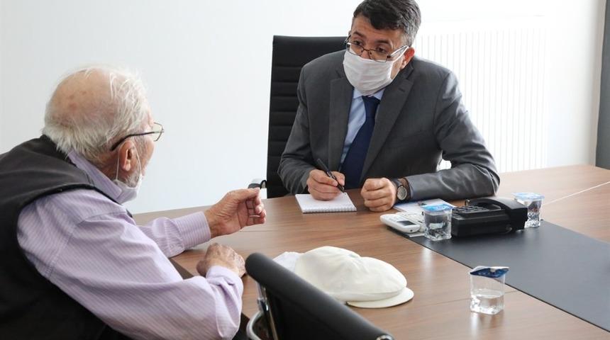 Vatandaşları dinledi