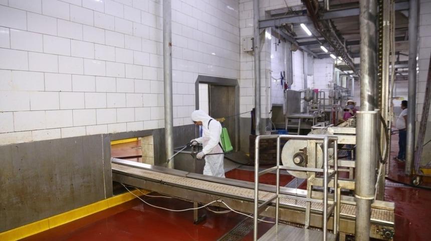 Ereğli Belediyesinden kesimhanelerde dezenfekte çalışması