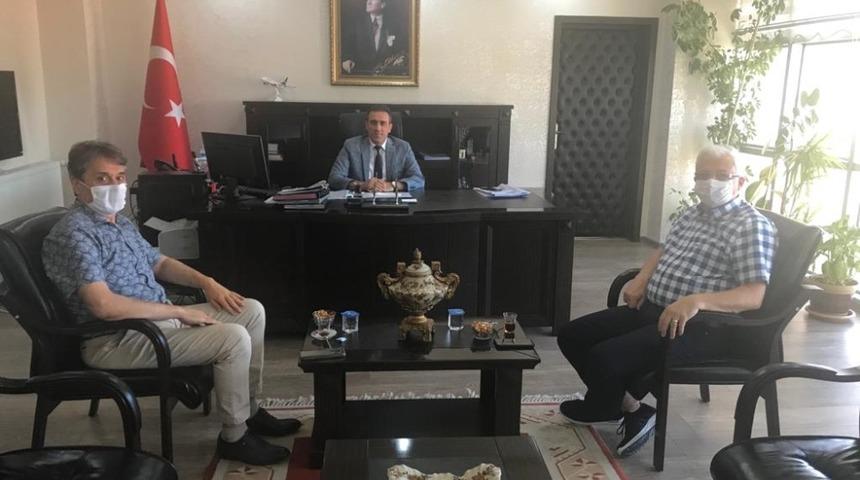 Başkan Deveciler Kaymakam Memiş&rsquo;i ziyaret etti