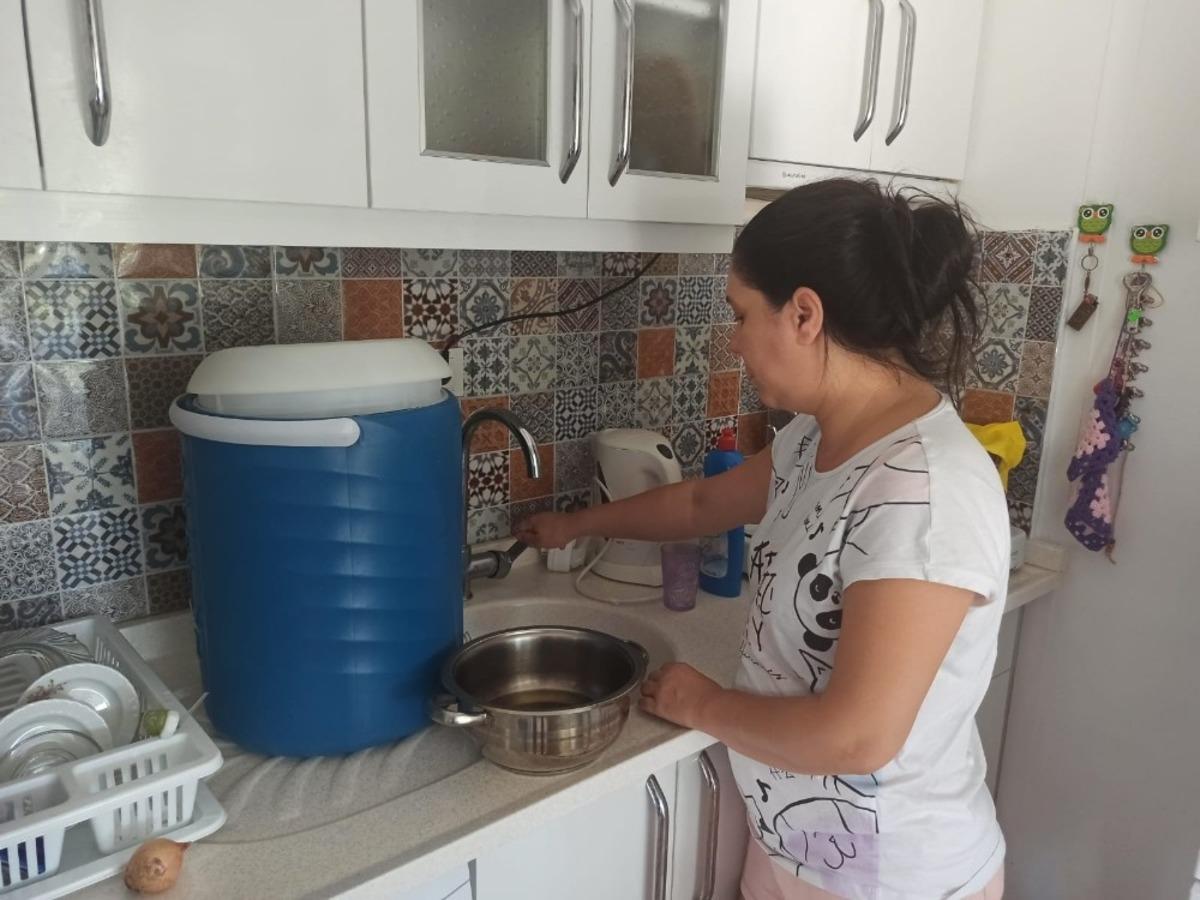 Hamamlı halkı susuz kaldı