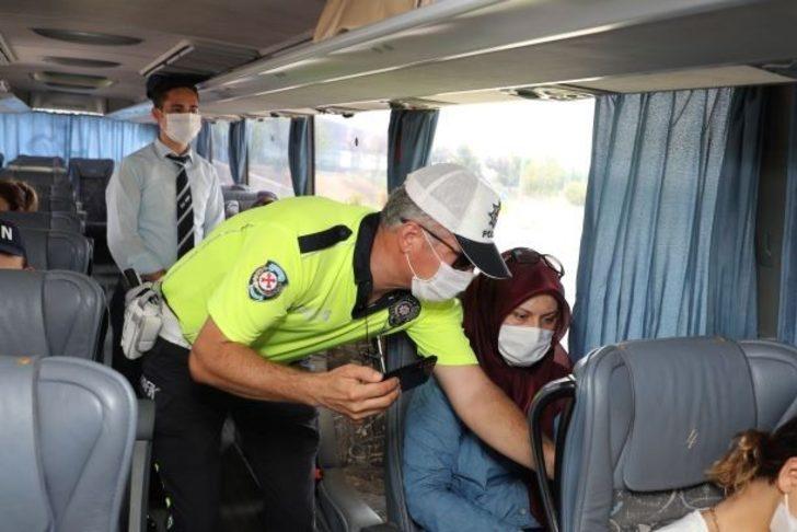 Mersin’de şehirlerarası otobüslerde bayram denetimi G2