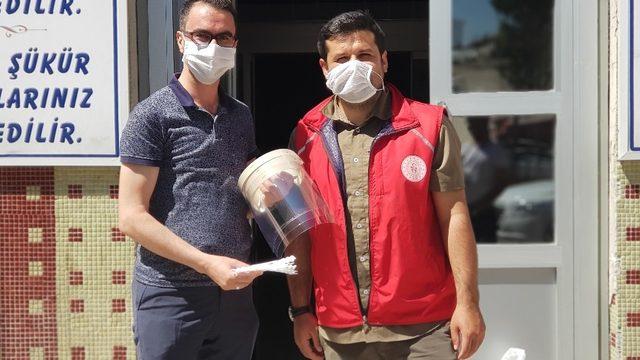 Deneyap Atölyesi’nden maske aparatı