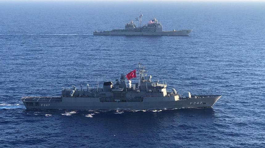 Türkiye ve ABD'den Akdeniz'de ortak tatbikat