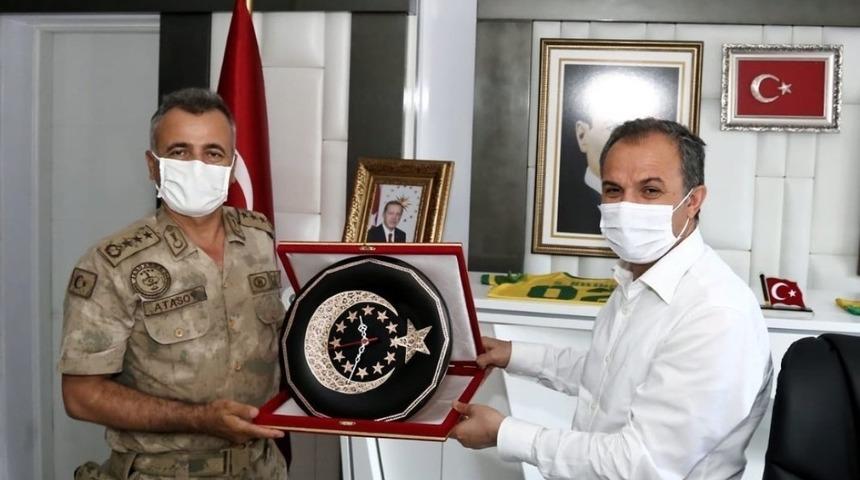 Albay Atasoy&rsquo;dan Kılın&ccedil;&rsquo;a veda ziyareti