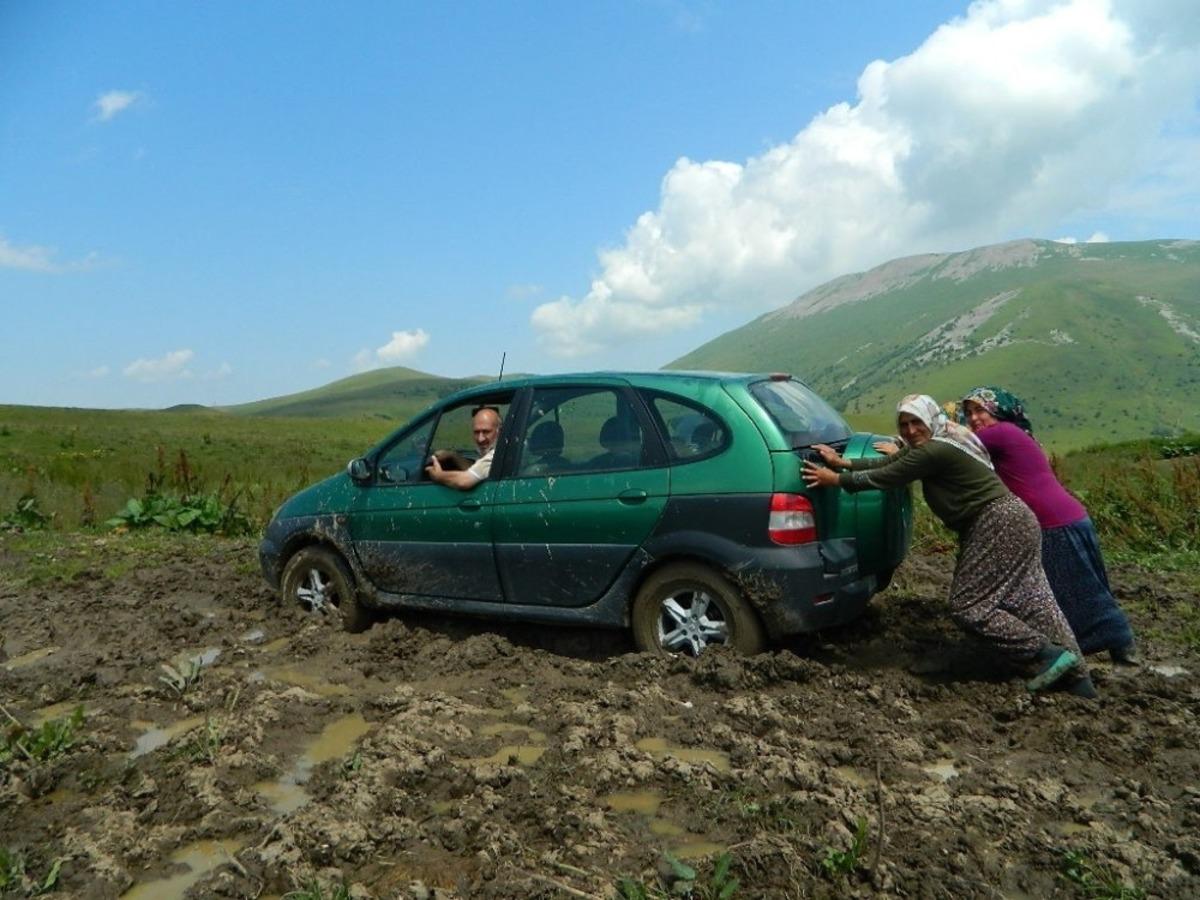 Posof yaylaları &ccedil;amur bataklığına d&ouml;n&uuml;şt&uuml;