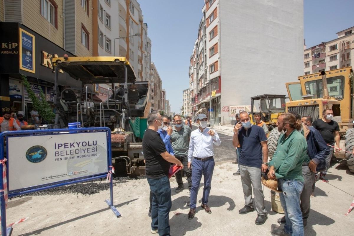 Ko&ccedil;ibey Caddesi&rsquo;ndeki &ccedil;alışmalarda sona gelindi