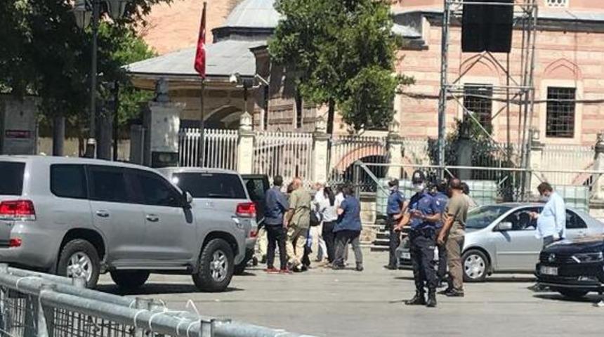 ABD’nin Ankara Büyükelçisi Satterfield, Ayasofya Camii'ni ziyaret etti