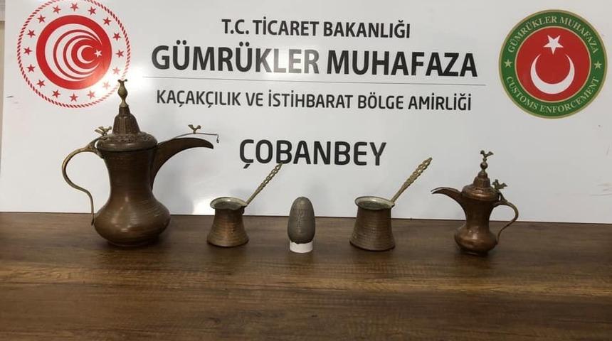 Sınır kapısında tarihi eser operasyonu