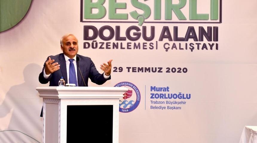 Beşirli dolgu alanı d&uuml;zenlemesi i&ccedil;in &ccedil;alıştay d&uuml;zenlendi