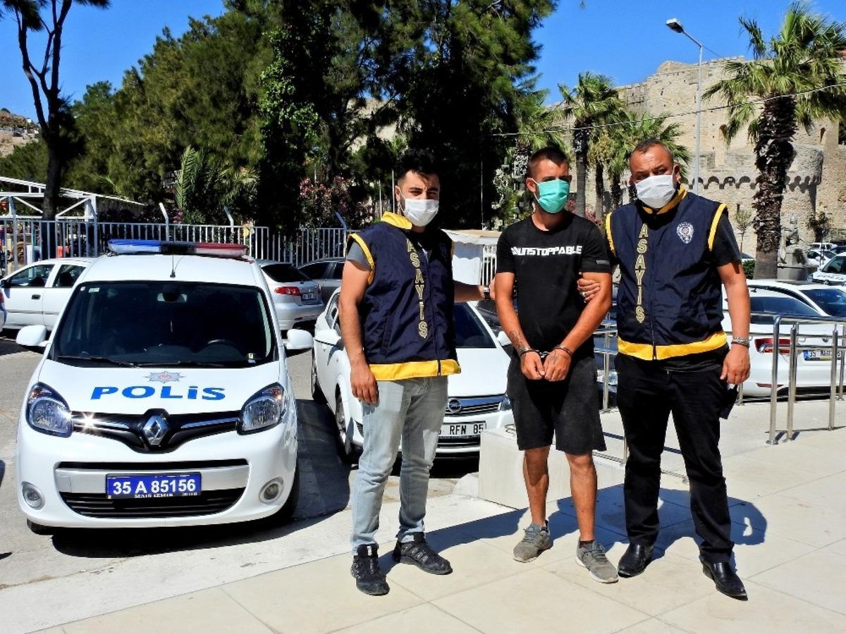 Ev sahibi uyanınca balkondaki şortu &ccedil;alıp ka&ccedil;tı