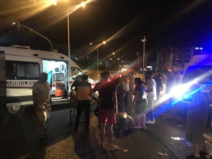 Kuşadası’nda trafik kazası: 1 yaralı G1