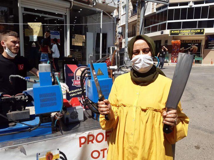 Kurban Bayramı öncesi bıçak bileme yoğunluğu G4