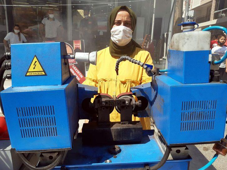 Kurban Bayramı öncesi bıçak bileme yoğunluğu G5