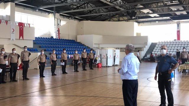Bekçi adayları Kızılay’ın iyilik kervanına katıldı