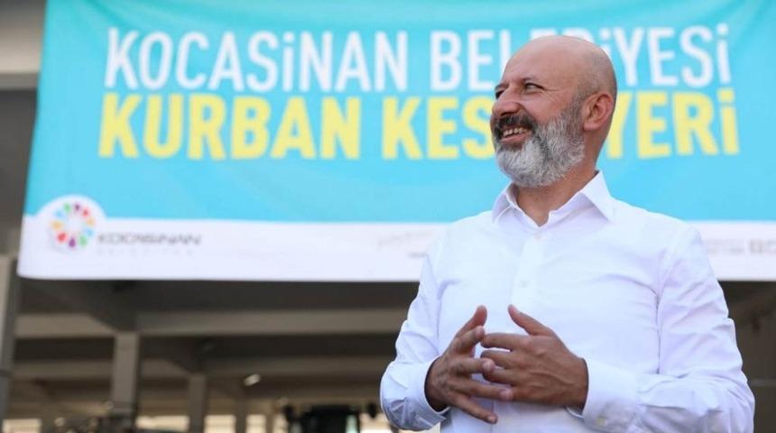 Başkan &Ccedil;olakbayrakdar, kurban kesim yerinde