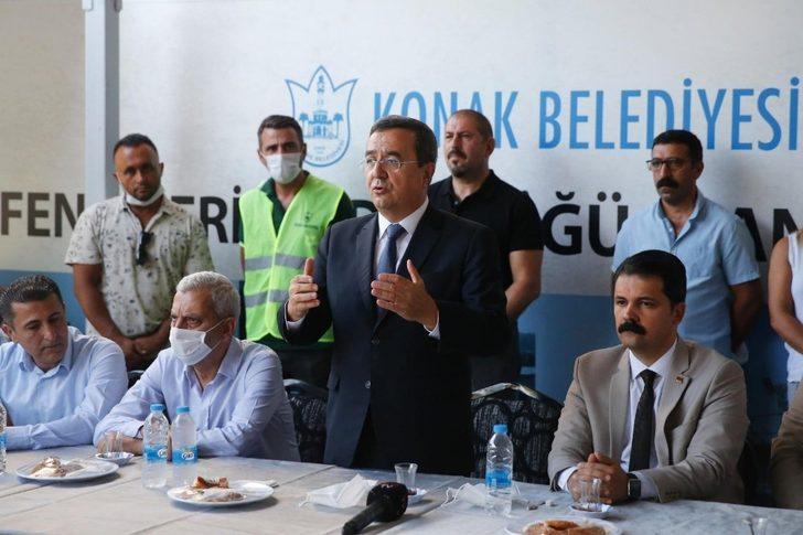 Konak işçilerine çifte bayram G4