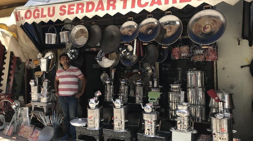 Iğdır&rsquo;da Kurban Bayramı &ouml;ncesi mangal satışları geriledi