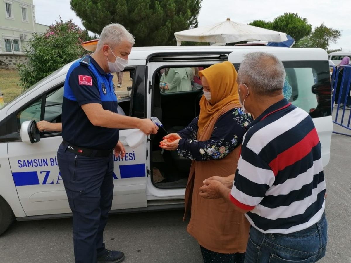 Zabıtadan mezarlıklarda korona vir&uuml;s &ouml;nlemi