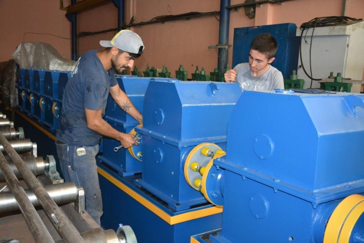 Zonguldaklı iş adamı ilk milli ve yerli boru profil makinesi &uuml;retti