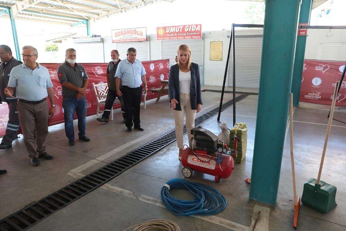 Merkezefendi&rsquo;de kurban kesim alanları denetlendi
