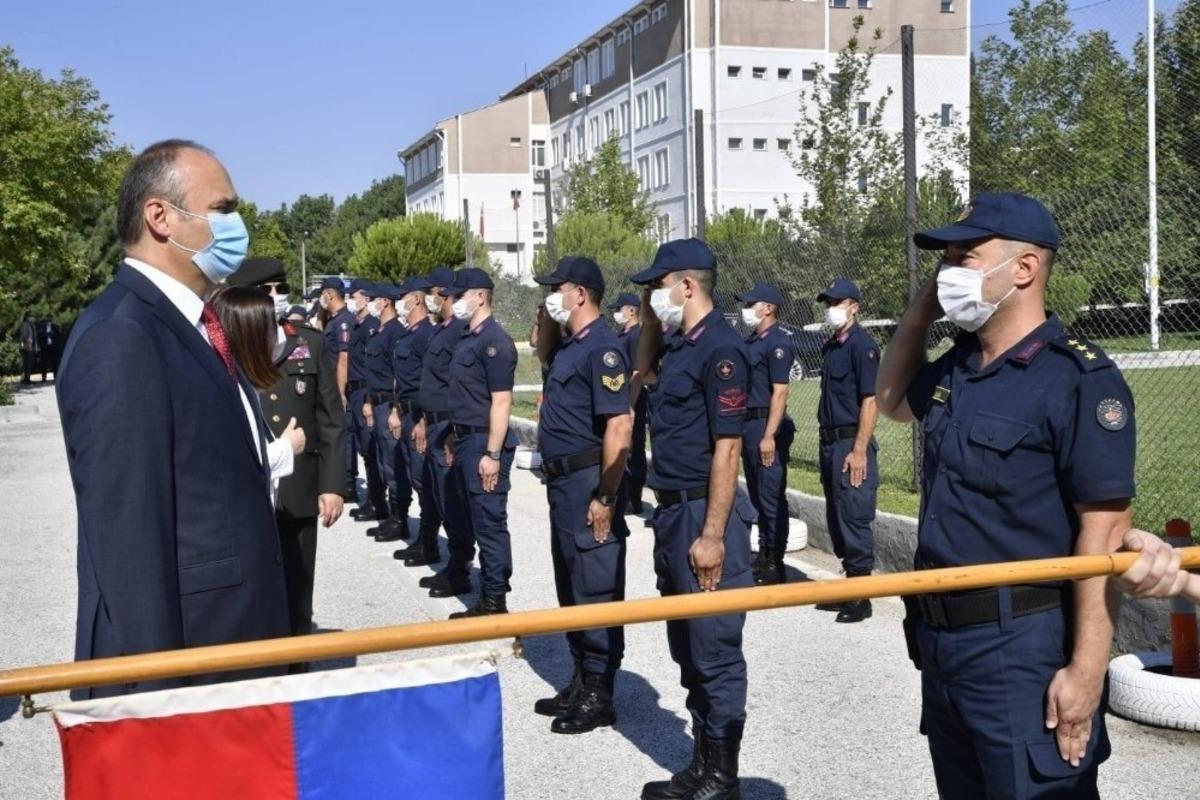 Edirne protokol&uuml;nde bayramlaşma t&ouml;reni