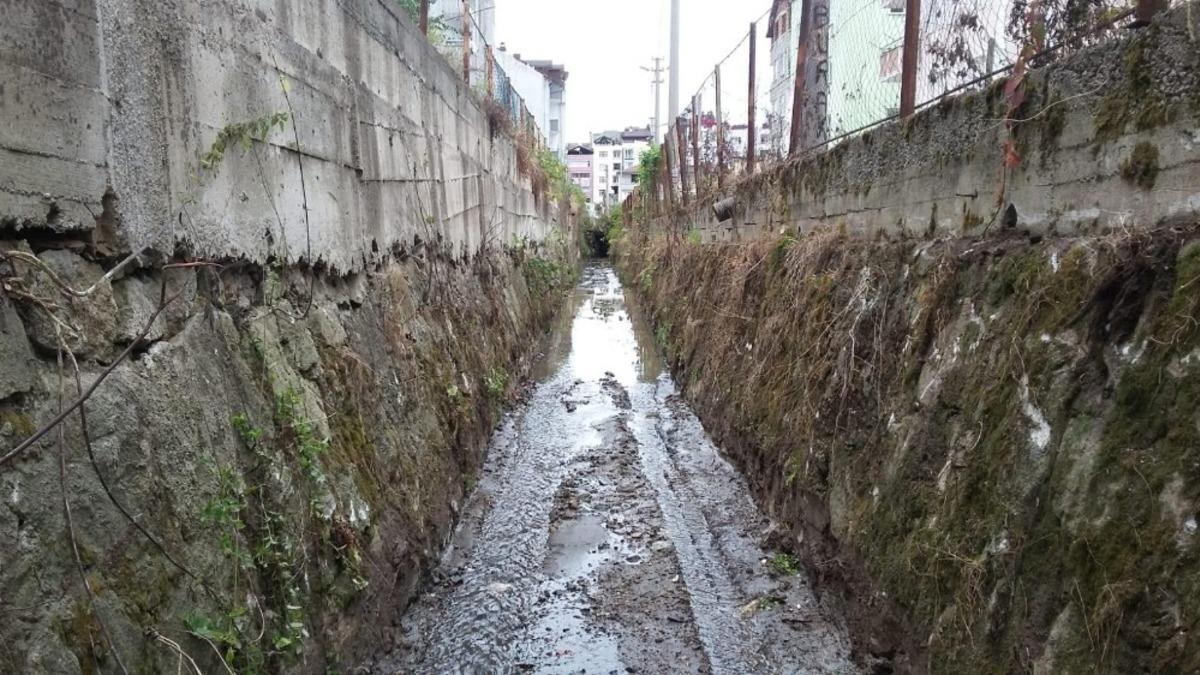 Fatsa&rsquo;da derelerde taşkın &ouml;nlemi
