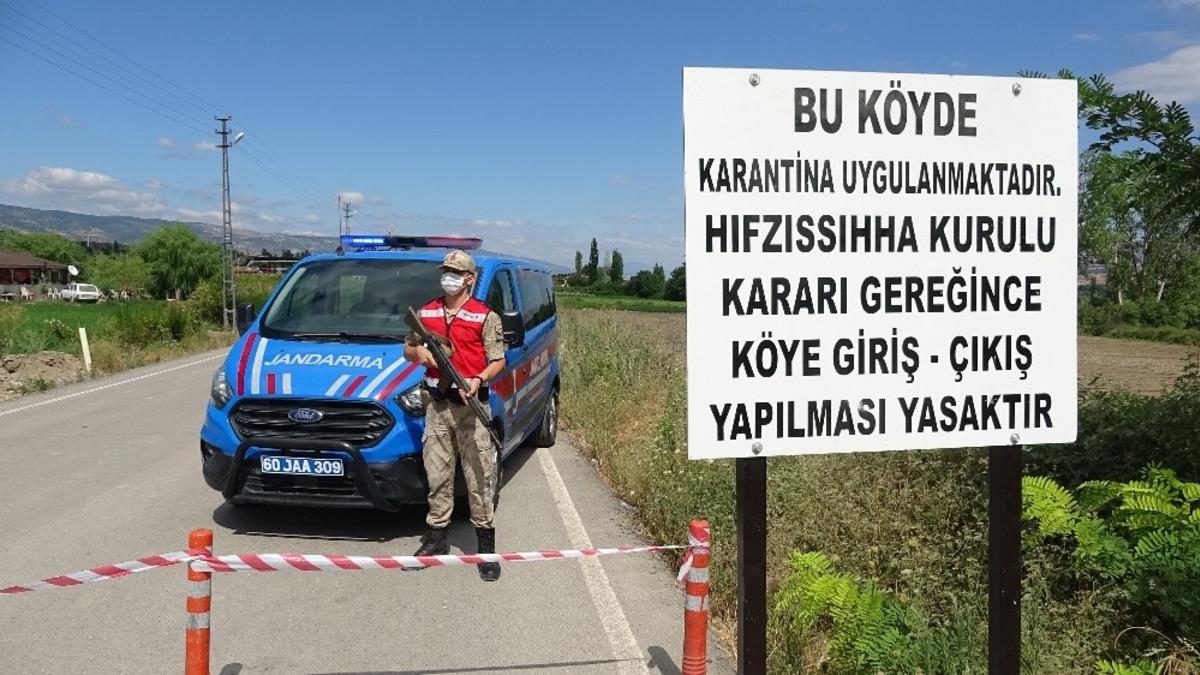 Bin 392 n&uuml;fuslu k&ouml;y, Kurban Bayram arefesinde karantinaya alındı