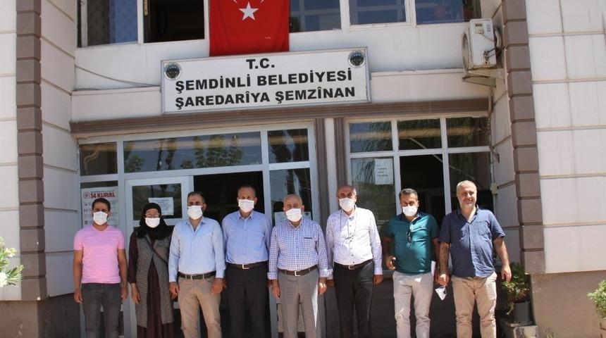 Rekt&ouml;r Pakiş&rsquo;ten Başkan Saklı&rsquo;ya ziyaret
