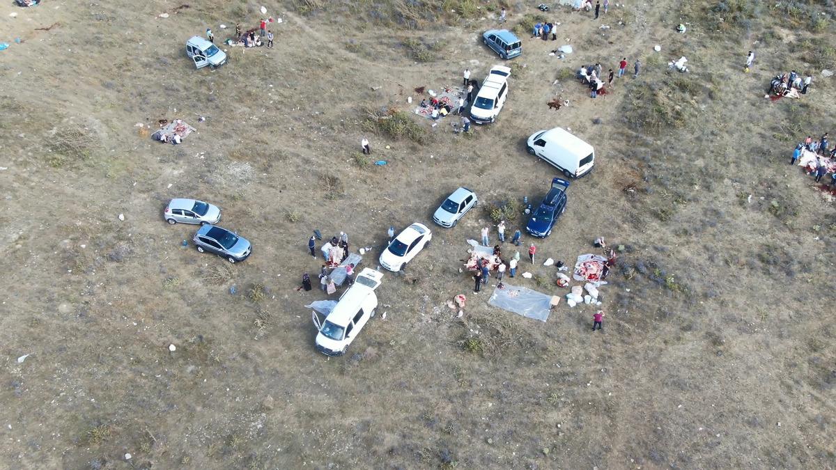 Uyarılara rağmen kurban bayramında yine aynı manzara