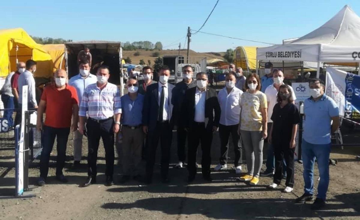 Başkan Sarıkurt, kurban pazarı ve mezbahada inceleme yaptı