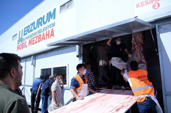 Erzurumlulardan mobil mezbahalara tam not G1