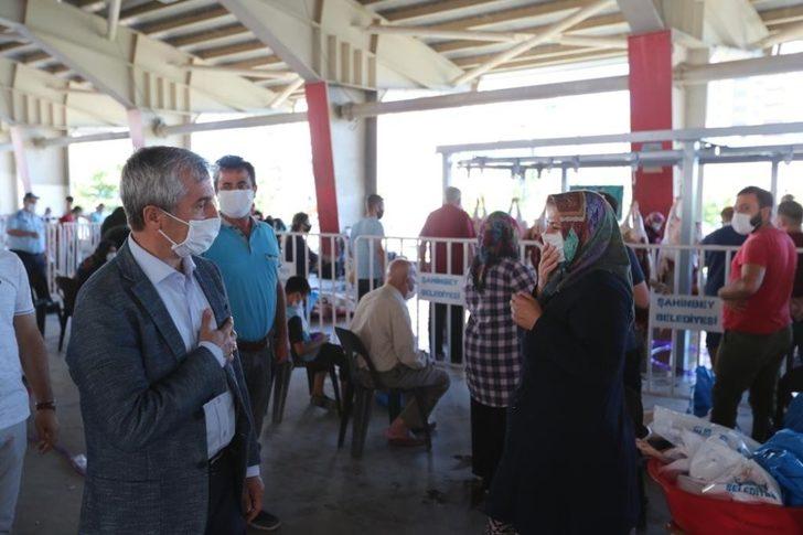 Tahmazoğlu kurban kesim alanlarını ziyaret etti G2