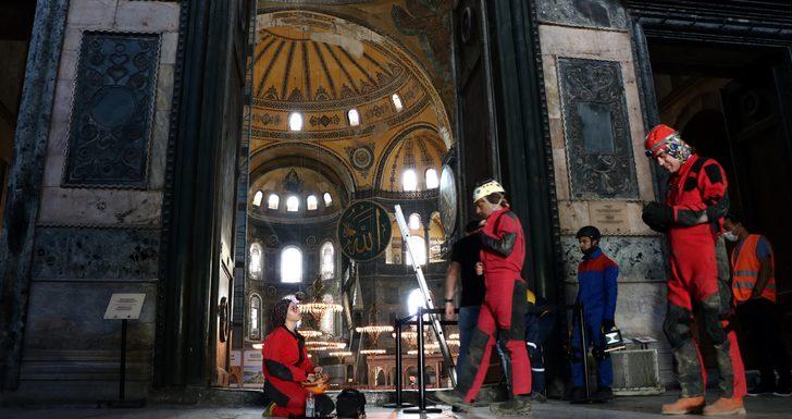 İşte Ayasofya'nın yeraltı yapıları! İlk kez 3 boyutlu olarak görüntülendi G1
