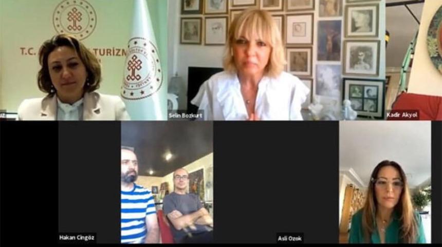 K&uuml;lt&uuml;r ve Turizm Bakanlığı, &Ccedil;ağdaş Sanat&ccedil;ıları Webinar&rsquo;da dinledi