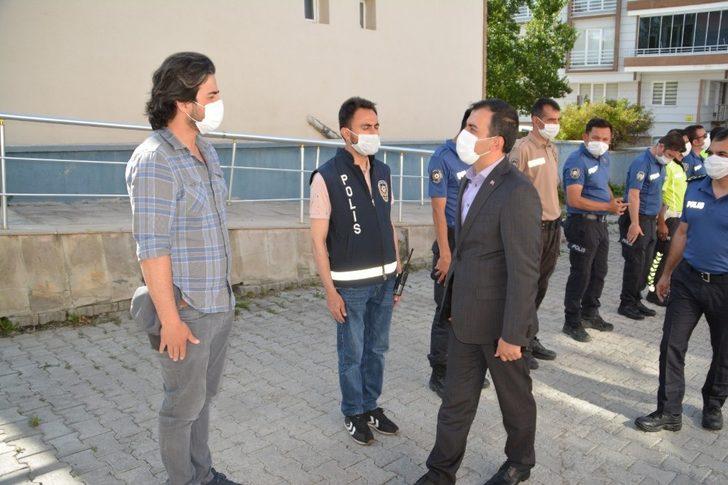 Kaymakam Koşal, Güvenlik Güçleri ile bayramlaştı G3