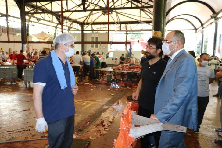 Kaymakam ve Emniyet Müdürü Avcılar’daki kurban kesim yerinde G2