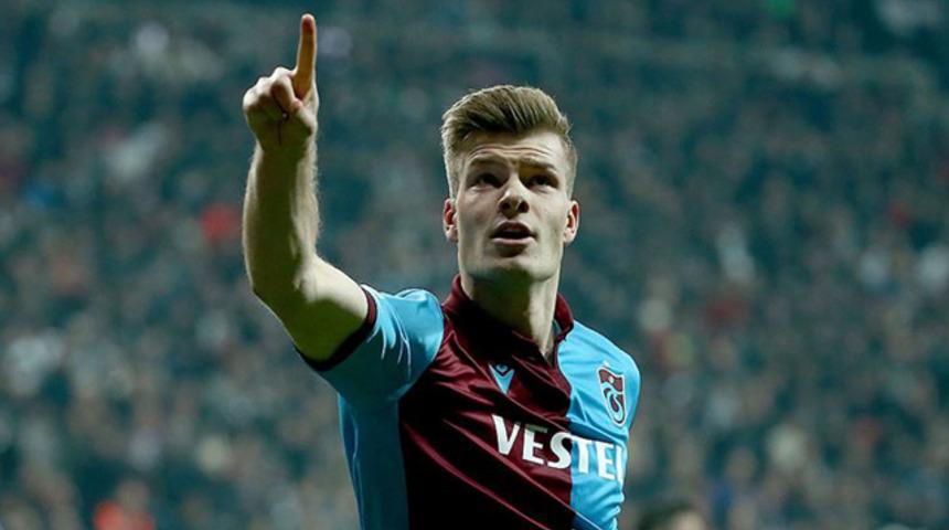 Trabzonspor'un en istikrarlısı Alexander Sörloth