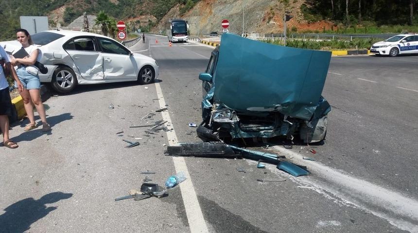 Göcek Tüneli çıkışında kaz: 4 yaralı