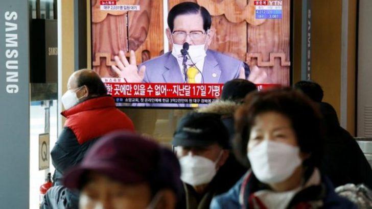 Güney Kore'deki vaka sayılarının üçte biriyle ilişkilendirilen tarikatın lideri gözaltına alındı