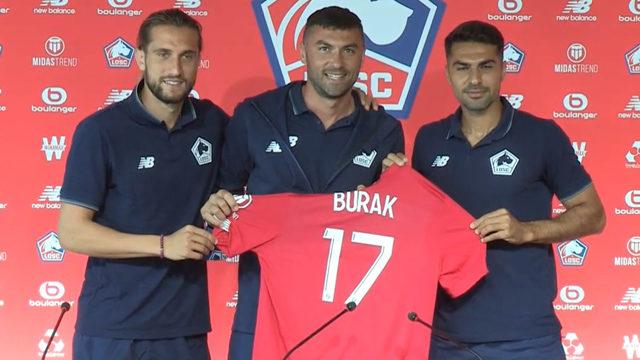 Burak Yılmaz, Yusuf Yazıcı ve Zeki Çelik ayrı karede