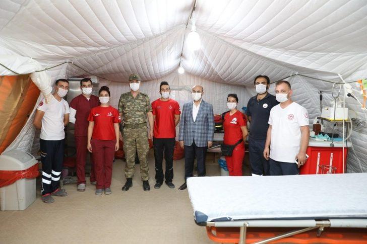 Mardin Valisi Demirtaş’tan sınırdaki Mehmetçiğe bayram ziyareti G5