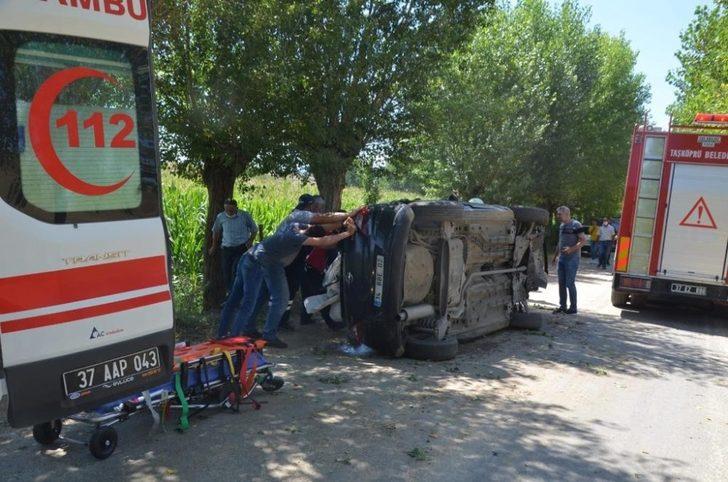 Taşköprü’de trafik kazası: 1 yaralı G5