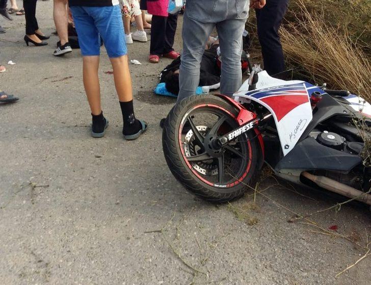 Bafra’da motosiklet kazası: 2 yaralı G3