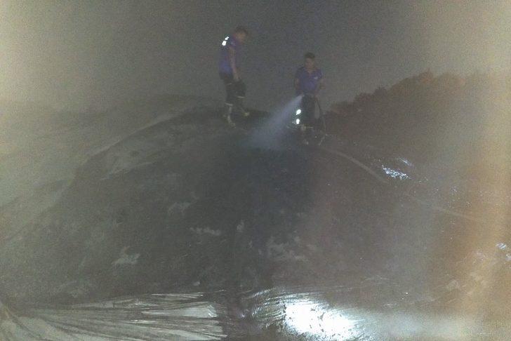 Adana’da kömür deposunda yangın G1